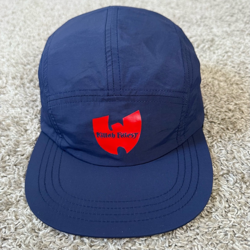 🔴Wu-Tang Hat Killah Priest Navy Blue Red Sunz Of Man 5 Panel Cap